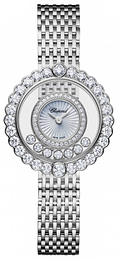 Chopard Happy Diamonds Icons Biały/18 karatowe białe złoto Ø30.3 mm 204180-1201