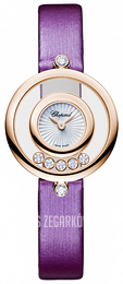 Chopard Happy Diamonds Srebrny/Satyna Ø25 mm 209415-5001