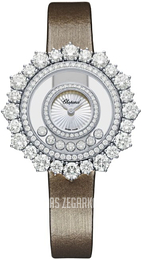 Chopard Happy Diamonds Srebrny/Satyna Ø36.3 mm 209436-1001