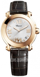 Chopard Happy Sport Biały/Skóra Ø36 mm 277471-5013