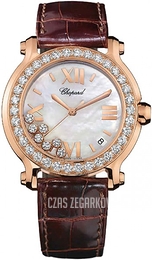 Chopard Happy Sport Biały/Skóra Ø36 mm 277473-5002