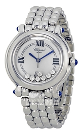 Chopard Happy Sport Biały/Stal Ø32 mm 278236-3005
