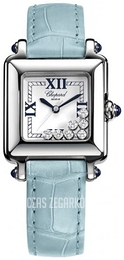 Chopard Happy Sport Biały/Skóra Ø27 mm 278325-3006