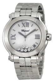 Chopard Happy Sport Biały/Stal Ø36 mm 278477-3001