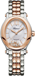 Chopard Happy Sport Srebrny/18 karatowe różowe złoto Ø29 mm 278602-6002