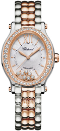 Chopard Happy Sport Srebrny/18 karatowe różowe złoto Ø29 mm 278602-6004