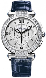 Chopard Imperiale Srebrny/Skóra Ø40 mm 384211-1001