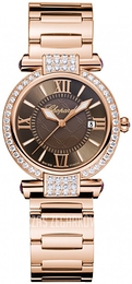 Chopard Imperiale Brązowy/18 karatowe różowe złoto Ø28 mm 384238-5008