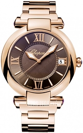 Chopard Imperiale Brązowy/18 karatowe różowe złoto Ø40 mm 384241-5006