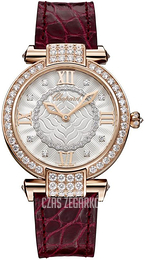 Chopard Imperiale Srebrny/Skóra Ø36 mm 385377-5001