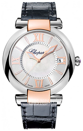 Chopard Imperiale Srebrny/Skóra Ø40 mm 388531-6005