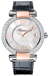 Chopard Imperiale Srebrny/Skóra Ø40 mm 388531-6006