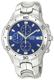 Citizen Chrono Niebieski/Stal Ø39 mm AN0950-53L