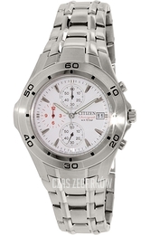 Citizen Biały/Stal Ø39 mm AN3340-58A