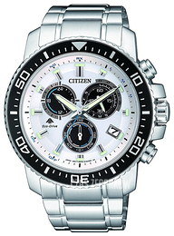 Citizen Biały/Stal Ø43 mm AS4080-51A