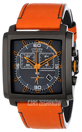 Citizen Szary/Skóra Ø40 mm AT2217-01H