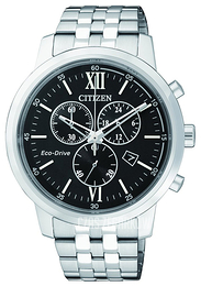Citizen Chrono Czarny/Stal Ø42 mm AT2301-82E