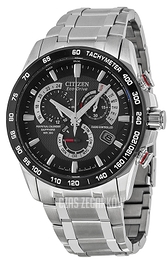 Citizen Radio Controlled Czarny/Stal Ø42 mm AT4008-51E