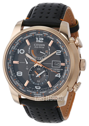 Citizen Szary/Skóra Ø43 mm AT9013-03H