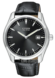 Citizen Leather Czarny/Skóra Ø37 mm AU1040-08E