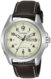 Citizen Dress Beżowy/Skóra Ø43 mm AW0050-15A