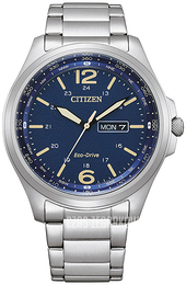 Citizen Dress Niebieski/Stal Ø44 mm AW0110-82L