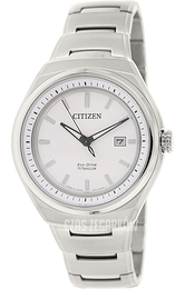 Citizen Eco Drive 180 Biały/Tytan Ø43 mm AW1251-51A