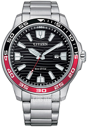 Citizen Marine Czarny/Stal Ø46 mm AW1527-86E