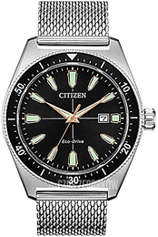 Citizen Czarny/Stal Ø43 mm AW1590-55E