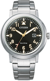 Citizen Czarny/Stal Ø42 mm AW1620-81E
