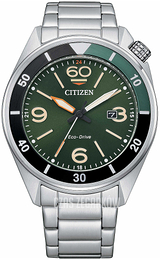 Citizen Zielony/Stal Ø44 mm AW1718-88X