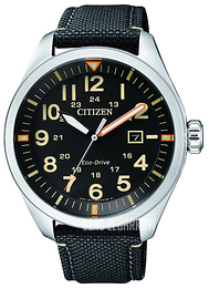 Citizen Czarny/Skóra Ø42.6 mm AW5000-24E