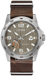 Citizen Dress Szary/Skóra Ø42 mm AW7039-01H