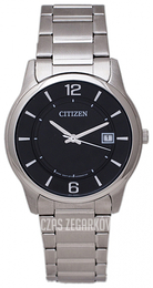 Citizen Dress Czarny/Stal Ø42 mm BD0020-54E