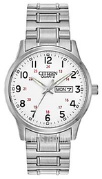 Citizen Easy Reader Biały/Stal Ø38 mm BF0610-91A