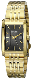 Citizen Dress Czarny/Stal w odcieniu złota BH1673-50E