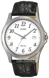 Citizen Leather Biały/Skóra Ø39 mm BI0740-02A