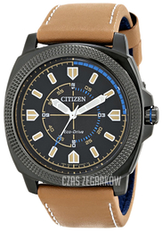 Citizen Drive Czarny/Skóra Ø48 mm BJ6475-00E