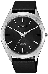 Citizen Eco Drive 180 Czarny/Skóra Ø41 mm BJ6520-15E