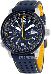 Citizen Niebieski/Skóra Ø42 mm BJ7007-02L