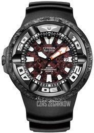 Citizen Promaster Professional Diver 300 Czerwony/Guma Ø48.2 mm BJ8059-03Z