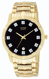 Citizen Czarny/Pozlacana Ø36 mm BK2452-51G