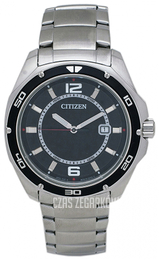 Citizen Dress Czarny/Stal Ø42 mm BK2520-53E
