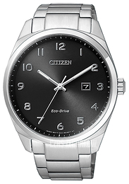 Citizen Eco Drive 180 Czarny/Stal Ø42 mm BM7320-87E