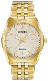 Citizen Dress Beżowy/Stal w odcieniu złota Ø40 mm BM7332-53P