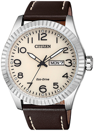 Citizen Eco Drive 180 Beżowy/Skóra Ø42 mm BM8530-11XE