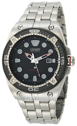 Citizen Eco Drive 180 Czarny/Stal Ø45 mm BN0055-53E