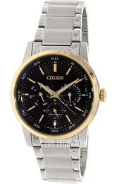 Citizen Dress Czarny/Stal Ø44 mm BU2014-56E
