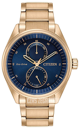 Citizen Niebieski/Stal w kolorze różowego złota Ø43 mm BU3013-53L