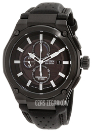 Citizen Czarny/Tkanina Ø44 mm CA0315-01E